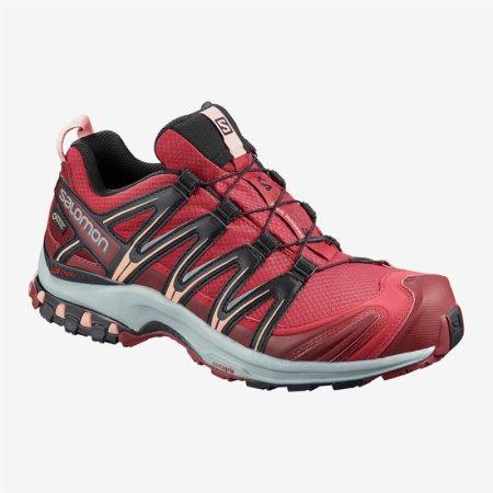 Scarpe Trail Running Salomon XA PRO 3D GTX W Donna Rosse IT 7-J41